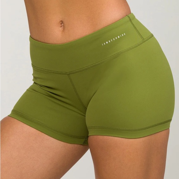 IAB MFG I AM BECOMING 3-in no ride shorts in Olive - Picture 1 of 4